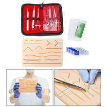 Load image into Gallery viewer, Suture Practice Kit Surgical Training with Simulation Skin Pad