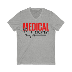 Medical Assistant Short Sleeve V-Neck Tee