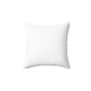 "Virtuous" Spun Polyester Square Pillow