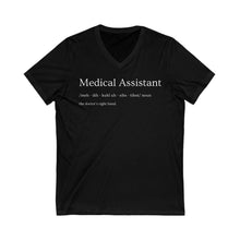 Load image into Gallery viewer, Medical Assistant Right Hand Short Sleeve V-Neck Tee