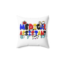 Load image into Gallery viewer, Animated Medical Assistant Square Pillow