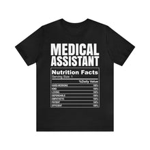 Load image into Gallery viewer, MA Nutritional Facts Short Sleeve Tee (UNISEX SIZE)