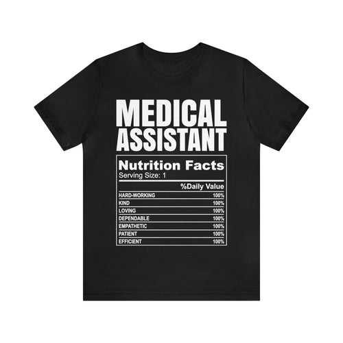 MA Nutritional Facts Short Sleeve Tee (UNISEX SIZE)