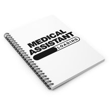 Load image into Gallery viewer, Medical Assistant Loading Spiral Notebook Journal- 5x7- (Blank pages)