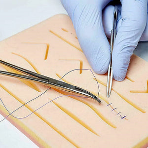 Suture Practice Kit Surgical Training with Simulation Skin Pad