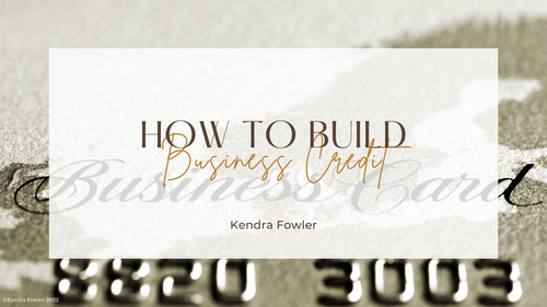 Business Credit 101 Online Workshop (Replay)