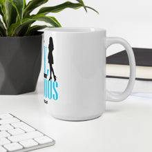 Load image into Gallery viewer, Blue lettering Act Like Lady, TLAVW Mug